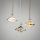 GobekUsa Gold LED Pendant Lamp: Modern Luxury Style for Bedroom, Living Room, Dining Room