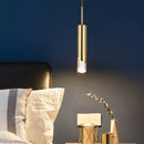 GobekUsa Gold LED Pendant Light: Modern Nordic Minimalist Hanging Lamp for Home, Restaurant, Bar