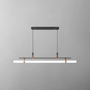 GobekUsa Acrylic Island Pendant Light: Sleek Pole Design with LED: Perfect for Dining Room