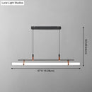 GobekUsa Acrylic Island Pendant Light: Sleek Pole Design with LED: Perfect for Dining Room