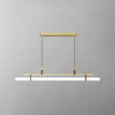 GobekUsa Acrylic Island Pendant Light: Sleek Pole Design with LED: Perfect for Dining Room