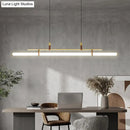 GobekUsa Acrylic Island Pendant Light: Sleek Pole Design with LED: Perfect for Dining Room
