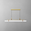 GobekUsa Acrylic Island Pendant Light: Sleek Pole Design with LED: Perfect for Dining Room