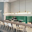 GobekUsa Acrylic Island Pendant Light: Sleek Pole Design with LED: Perfect for Dining Room