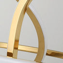 GobekUsa Gold LED Ring Ceiling Chandelier: Modern Luxury for Bar, Hotel, Bedroom & Restaurant