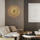 GobekUsa Gold LED Round Wall Lamp for Elegant Indoor Lighting