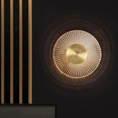 GobekUsa Gold LED Round Wall Lamp for Elegant Indoor Lighting
