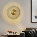 GobekUsa Gold LED Round Wall Lamp for Elegant Indoor Lighting