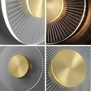 GobekUsa Gold LED Round Wall Lamp for Elegant Indoor Lighting
