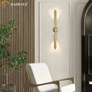 GobekUsa Gold LED Single Head Wall Lamp for Living Room, Bedroom, and Corridor