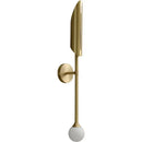 GobekUsa Gold LED Single Head Wall Lamp for Living Room, Bedroom, and Corridor