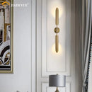 GobekUsa Gold LED Single Head Wall Lamp for Living Room, Bedroom, and Corridor