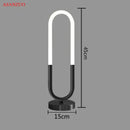 GobekUsa LED U Shape Table Lamp for Bedroom Study Art Decor