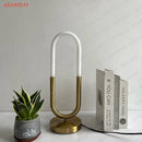 GobekUsa LED U Shape Table Lamp for Bedroom Study Art Decor