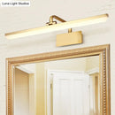 GobekUsa Modern LED Vanity Lamp with Acrylic Swivel and Bar Design for Bath