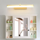 GobekUsa Sleek LED Vanity Lighting with Yellow Acrylic Shade - Wall Mounted Bathroom Lamp, 9.5"/16" W
