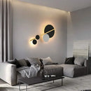 GobekUsa LED Wall Lamp: Nordic Minimalist Modern Bedroom Living Room Sofa Background Art