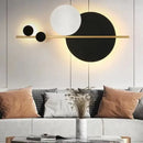 GobekUsa LED Wall Lamp: Nordic Minimalist Modern Bedroom Living Room Sofa Background Art