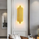 GobekUsa Gold LED Wall Lamp for Modern Minimalist Living Room, Bedroom, Study - Indoor Light Fixtures
