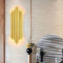 GobekUsa Gold LED Wall Lamp for Modern Minimalist Living Room, Bedroom, Study - Indoor Light Fixtures