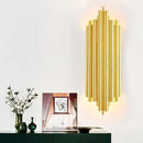 GobekUsa Gold LED Wall Lamp for Modern Minimalist Living Room, Bedroom, Study - Indoor Light Fixtures
