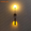 GobekUsa LED Wall Lamp for Living Room Stairs Loft Night Table Home Decor