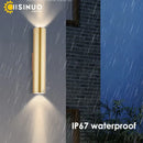 GobekUsa Gold LED Wall Lamp 96V 220V IP67 Waterproof Outdoor Sconce Light