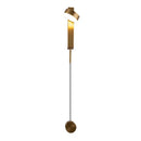 GobekUsa Gold LED Wall Lamp with Dimming Switch - Creative Design for Bedroom and Hallway