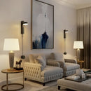 GobekUsa Gold LED Wall Lamp with Dimming Switch - Creative Design for Bedroom and Hallway