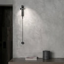 GobekUsa Gold LED Wall Lamp with Dimming Switch - Creative Design for Bedroom and Hallway