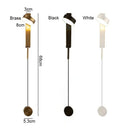 GobekUsa Gold LED Wall Lamp with Dimming Switch - Creative Design for Bedroom and Hallway