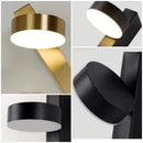 GobekUsa Gold LED Wall Lamp with Dimming Switch - Creative Design for Bedroom and Hallway