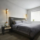 GobekUsa Gold LED Wall Lamp with Dimming Switch - Creative Design for Bedroom and Hallway