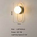 GobekUsa LED Wall Lamp 7w for Living Room Bedroom Dining Room