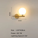 GobekUsa LED Wall Lamp 7w for Living Room Bedroom Dining Room