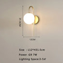 GobekUsa LED Wall Lamp 7w for Living Room Bedroom Dining Room