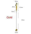 GobekUsa Modern LED Wall Lamps with Rotation Sconce Light for Bedside Living Room Bedroom Study Room Light