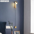 GobekUsa Modern LED Wall Lamps with Rotation Sconce Light for Bedside Living Room Bedroom Study Room Light