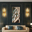 GobekUsa Gold LED Wall Sconce | Modern Nordic Bedroom Living Room Indoor Lighting