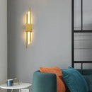 GobekUsa Gold LED Wall Sconce | Modern Nordic Bedroom Living Room Indoor Lighting