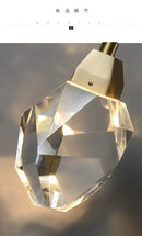 GobekUsa Crystal Nordic LED Wall Sconce Modern Golden Light Fixture for Living Room