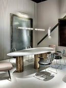 GobekUsa Glass Dining Room Chandelier: Nordic, Minimalist, Modern, for Home, Office, and Bar Decor