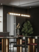 GobekUsa Glass Dining Room Chandelier: Nordic, Minimalist, Modern, for Home, Office, and Bar Decor