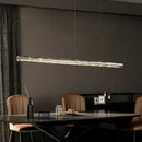 GobekUsa Glass LED Chandelier: Modern Italian Design for Dining Room, Kitchen Island, or Home Luxury