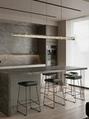 GobekUsa Glass LED Chandelier: Modern Italian Design for Dining Room, Kitchen Island, or Home Luxury
