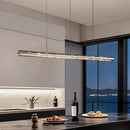 GobekUsa Glass LED Chandelier: Modern Italian Design for Dining Room, Kitchen Island, or Home Luxury