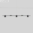 GobekUsa Modern LED Pendant Light for Dining Room - Linear Shaped, Metallic Finish, Island & Hanging