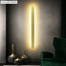 GobekUsa Modern LED Wall Light Fixture: Rectangular Linear Living Room Sconce Lighting