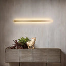 GobekUsa Modern LED Wall Sconce Lamp - Simple Linear Stairway Light in Gold - White/Warm/Natural Light