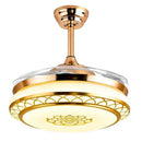 GobekUsa Living Room Electric Fan Light: Stylish Wind Power Fixture for Home Décor